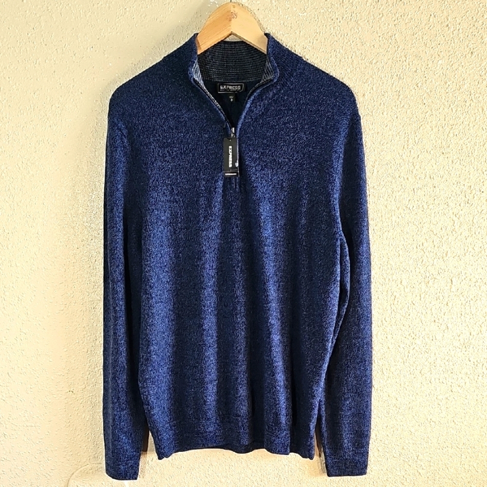 Express Blue Sweater.